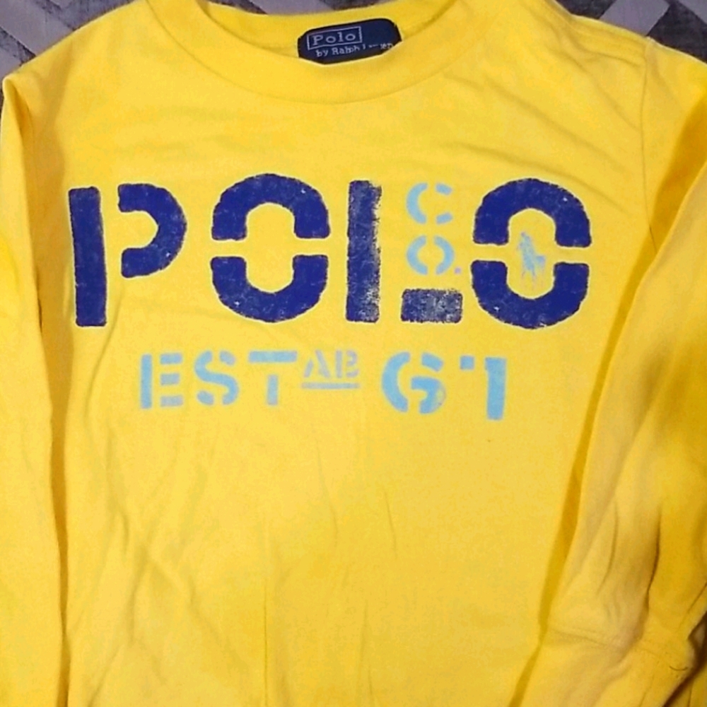 Long sleeve polo tshirt